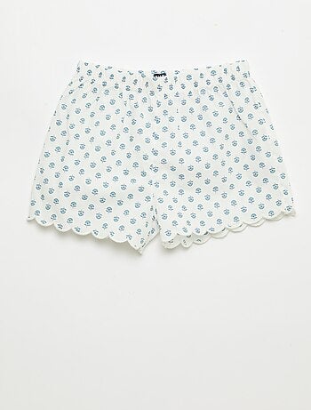 Conjunto de pijama em algodão