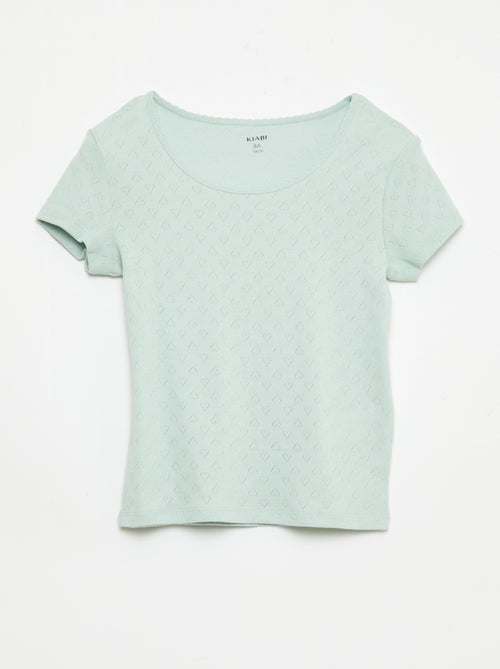 Conjunto de pijama em algodão - Kiabi