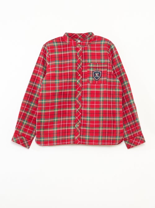 Conjunto de pijama em algodão - Kiabi