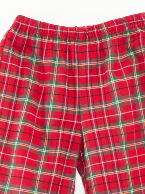 Conjunto de pijama em algodão - Kiabi