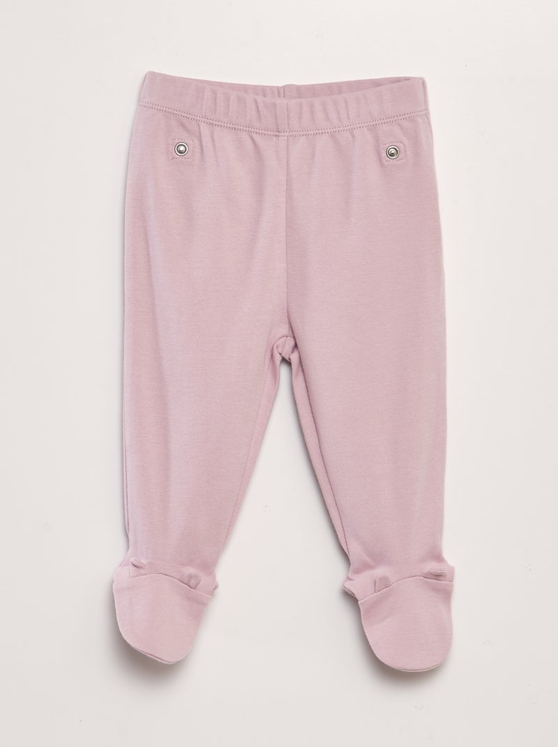 Conjunto de pijama em jersey BRANCO - Kiabi