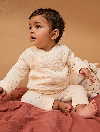 Conjunto de pijama em jersey de algodão