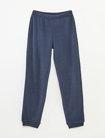 Conjunto de pijama em jersey liso