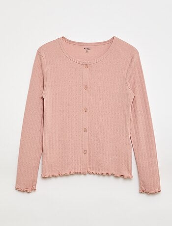 Conjunto de pijama em malha piqué - 2 peças