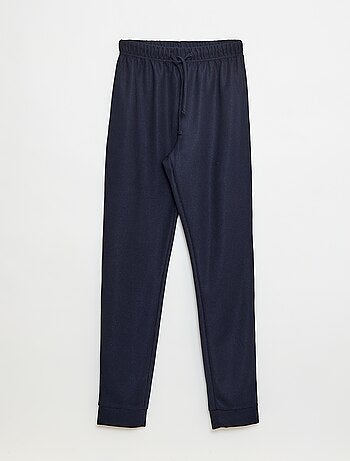 Conjunto de pijama em malha waffle Baseball - 2 peças