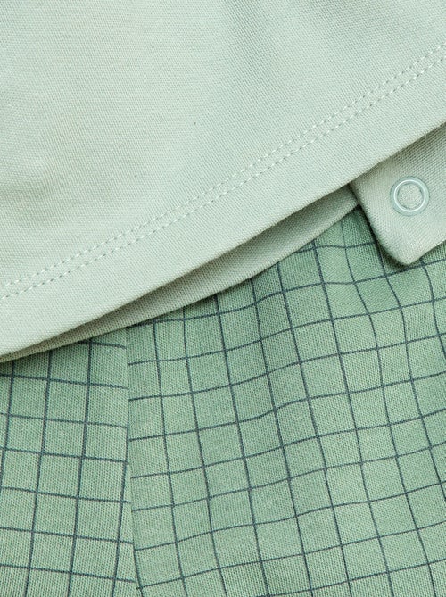 Conjunto de pijama em moletom - 2 peças - Kiabi