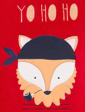 Conjunto de pijama em polar - 2 peças