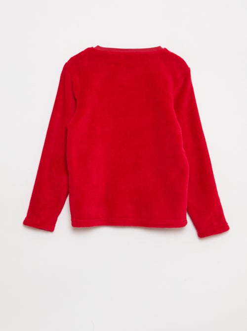 Conjunto de pijama em polar - 2 peças - Kiabi