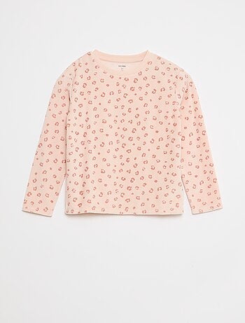 Conjunto de pijama em polar sweat + calças - 2 peças
