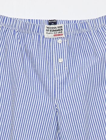 Conjunto de pijama em popelina - 2 peças