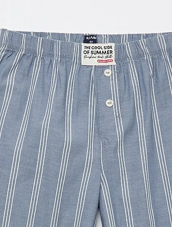 Conjunto de pijama em popelina - 2 peças