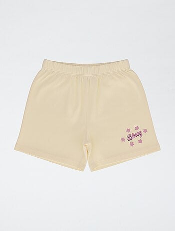 Conjunto de pijama estampado 'Bluey' em algodão