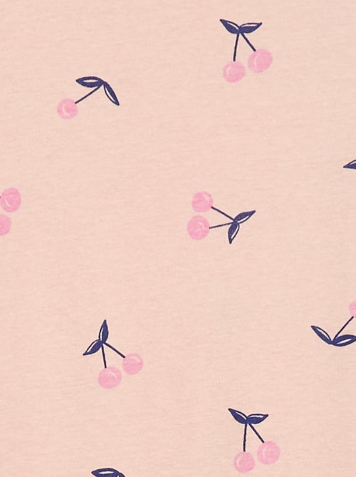 Conjunto de pijama estampado, camiseta + calça - 2 peças - Kiabi