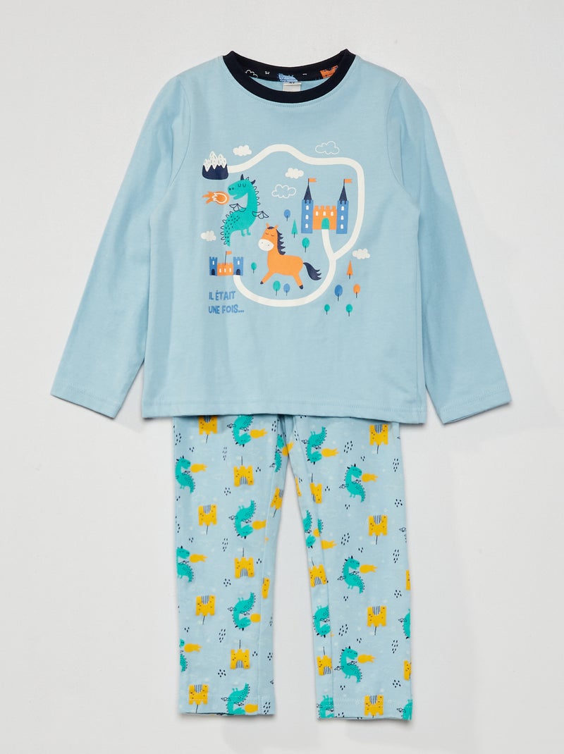 Conjunto de pijama fantasia Azul - Kiabi