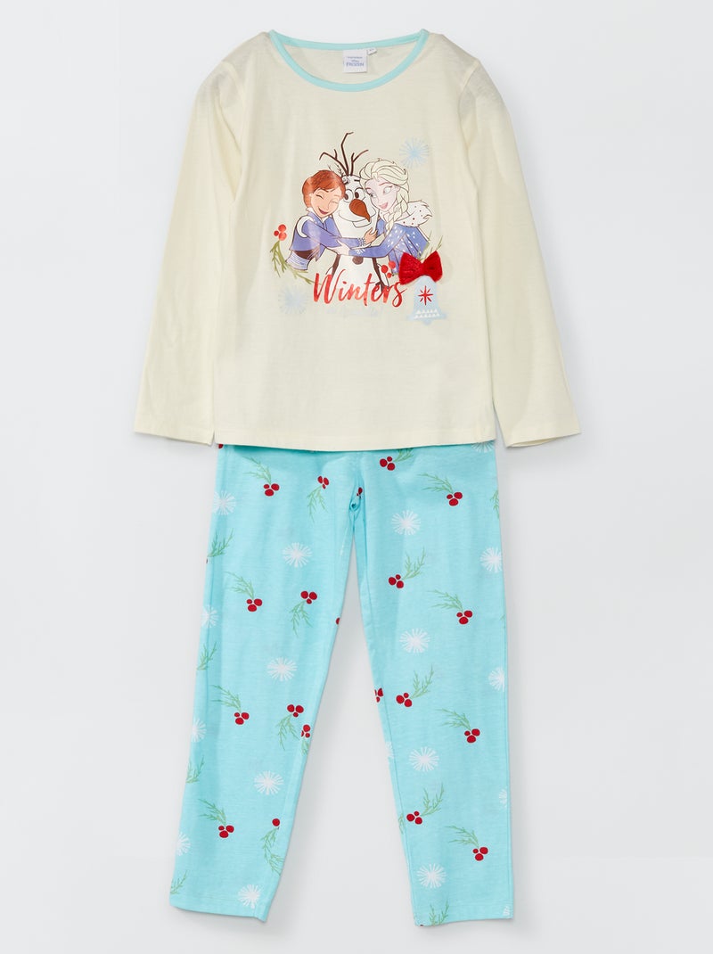 Conjunto de pijama 'Frozen' Branco/ Azul - Kiabi