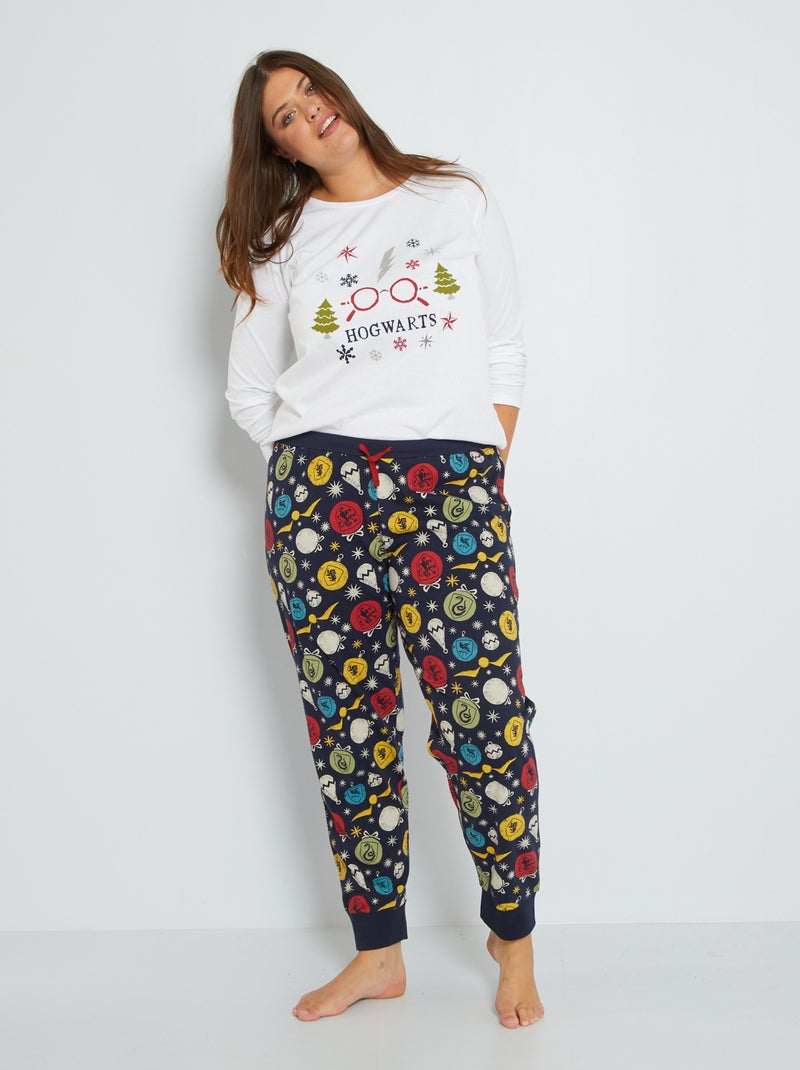 Conjunto de pijama 'Harry Potter' BRANCO - Kiabi