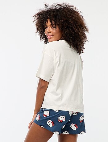 Conjunto de pijama 'Hello Kitty' - 2 peças