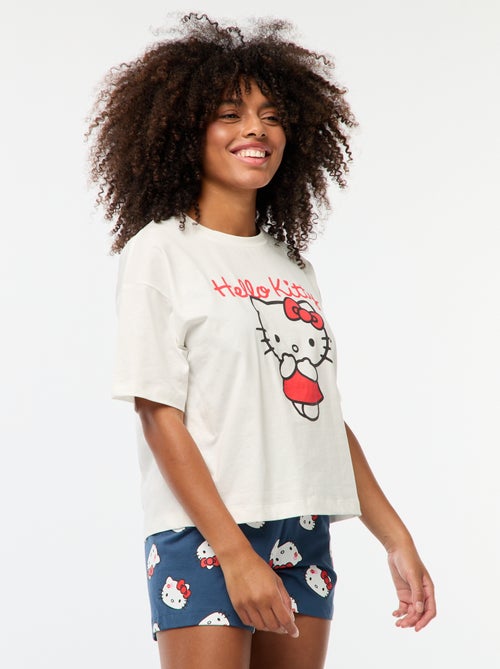 Conjunto de pijama 'Hello Kitty' - 2 peças - Kiabi