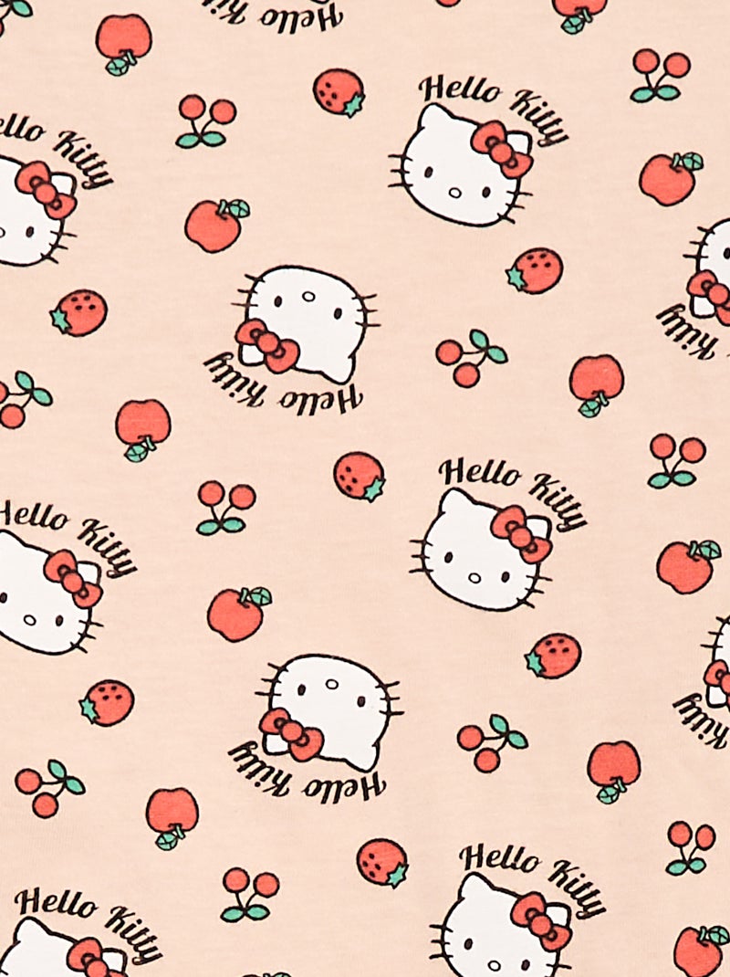 Conjunto de pijama 'Hello Kitty' - 2 peças Bege - Kiabi