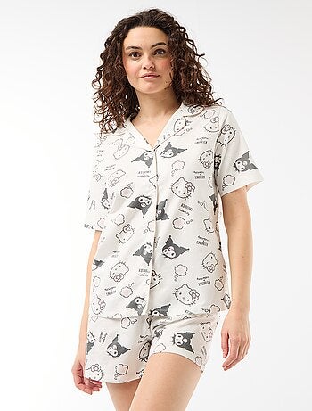 Conjunto de pijama 'Hello Kitty' - 2 peças