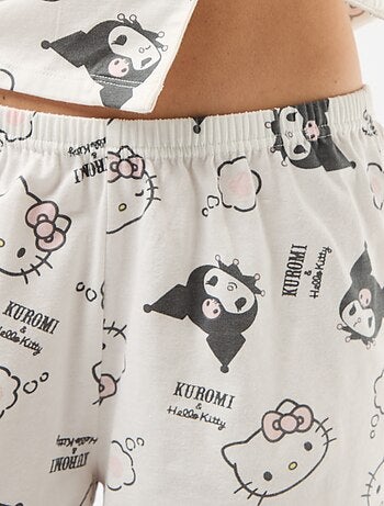 Conjunto de pijama 'Hello Kitty' - 2 peças