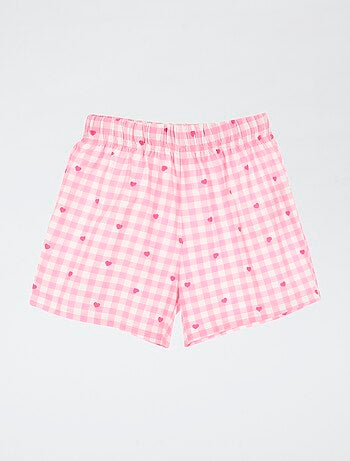 Conjunto de pijama 'Hello Kitty' em algodão