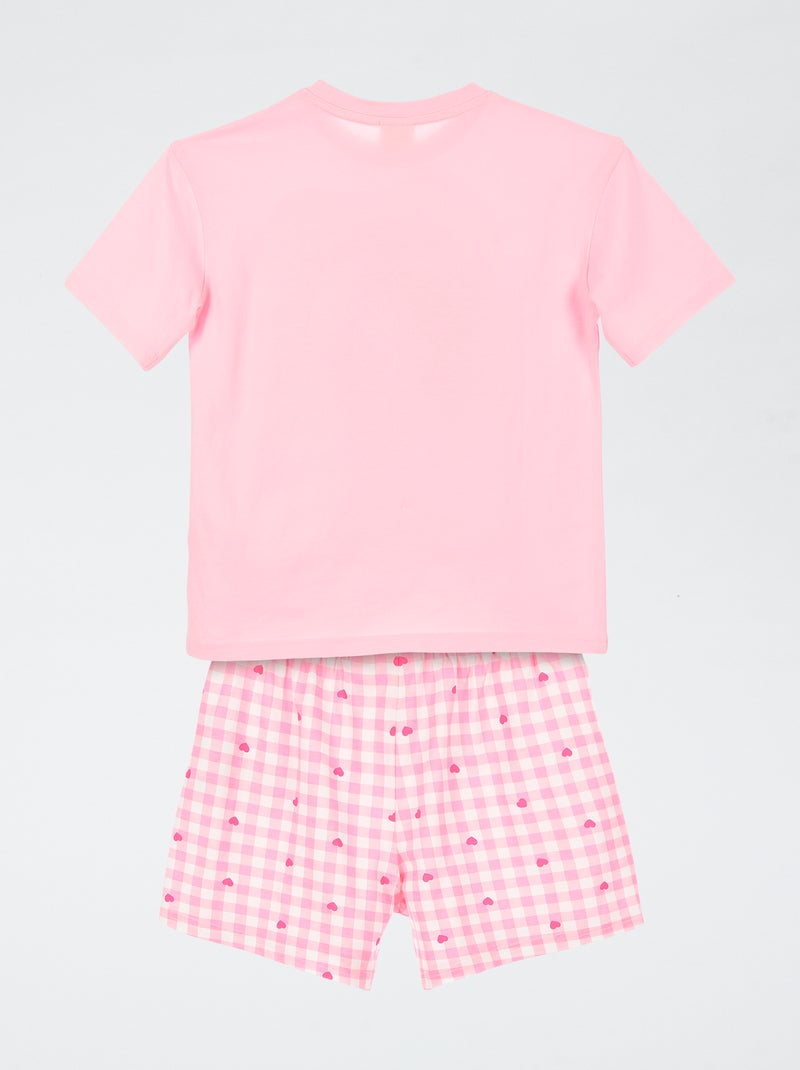 Conjunto de pijama 'Hello Kitty' em algodão Azul - Kiabi