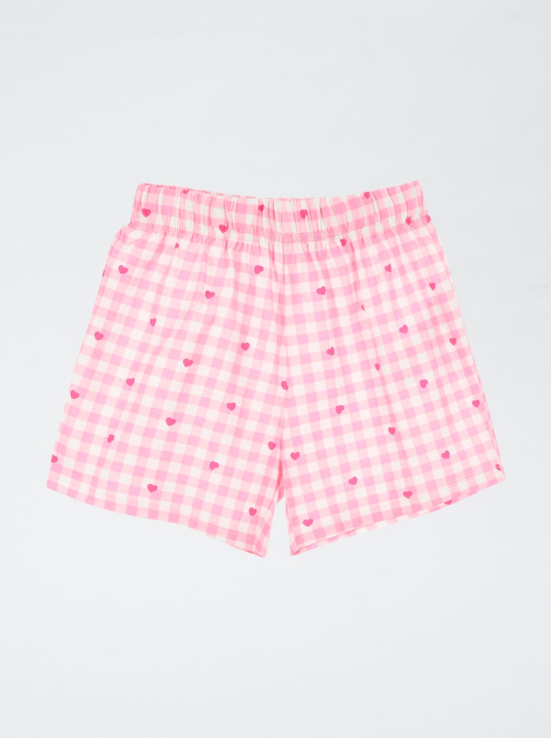 Conjunto de pijama 'Hello Kitty' em algodão Azul - Kiabi