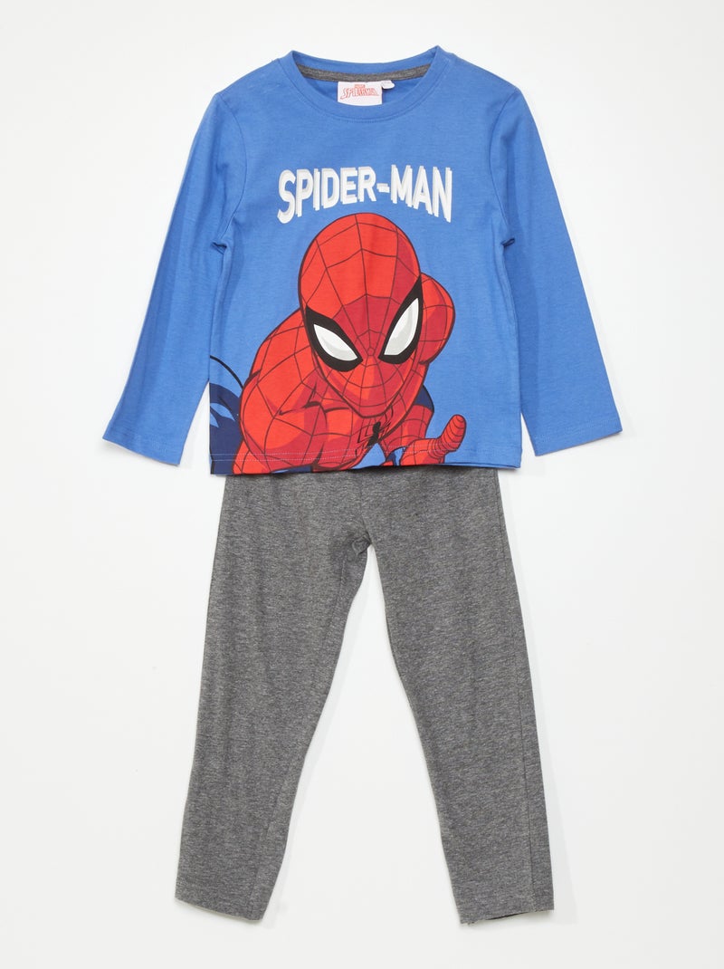 Conjunto de pijama 'Homem-Aranha' - 2 peças Azul/ Cinza - Kiabi