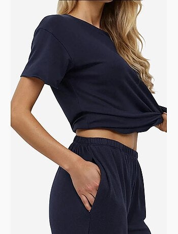 Conjunto de pijama homewear soft touch relax fit hiccup