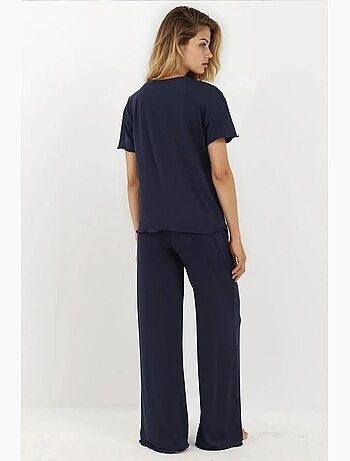 Conjunto de pijama homewear soft touch relax fit hiccup