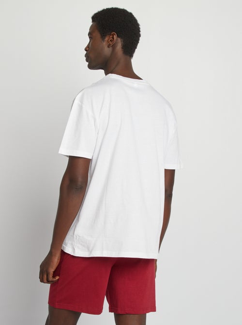 Conjunto de pijama 'Hot Wheels' com calções + t-shirt - 2 peças - Kiabi