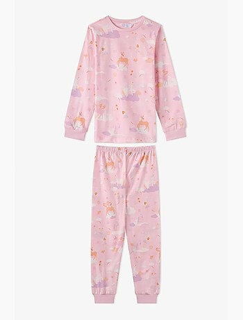Conjunto de pijama infantil fly repeat de manga comprida penti