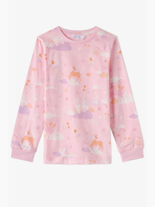 Conjunto de pijama infantil fly repeat de manga comprida penti - Kiabi