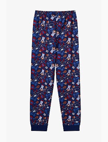 Conjunto de pijama infantil style repeat de manga comprida penti