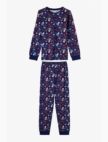 Conjunto de pijama infantil style repeat de manga comprida penti
