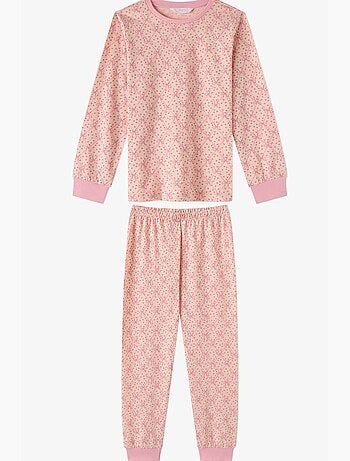 Conjunto de pijama infantil whisper bows em algodão de manga comprida penti