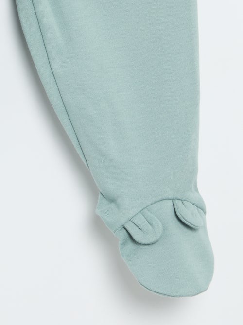 Conjunto de pijama interlock - 2 peças - Kiabi