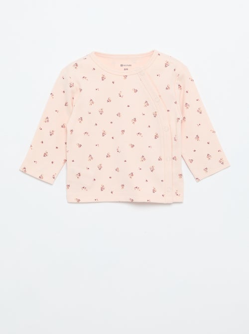 Conjunto de pijama interlock - 2 peças - Kiabi
