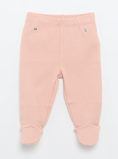 Conjunto de pijama interlock - 2 peças - Kiabi
