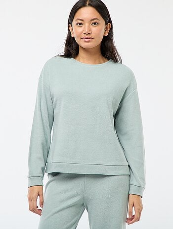 Conjunto de pijama jersey liso