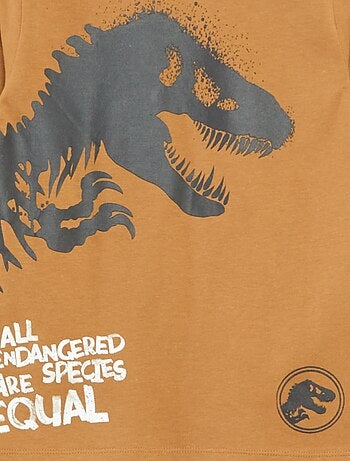 Conjunto de pijama 'Jurassic Park' t-shirt + calças - 2 peças