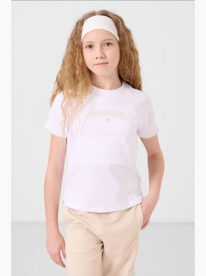 Conjunto de pijama juvenil unissexo em mistura de algodão tommy Bege-argila - Kiabi