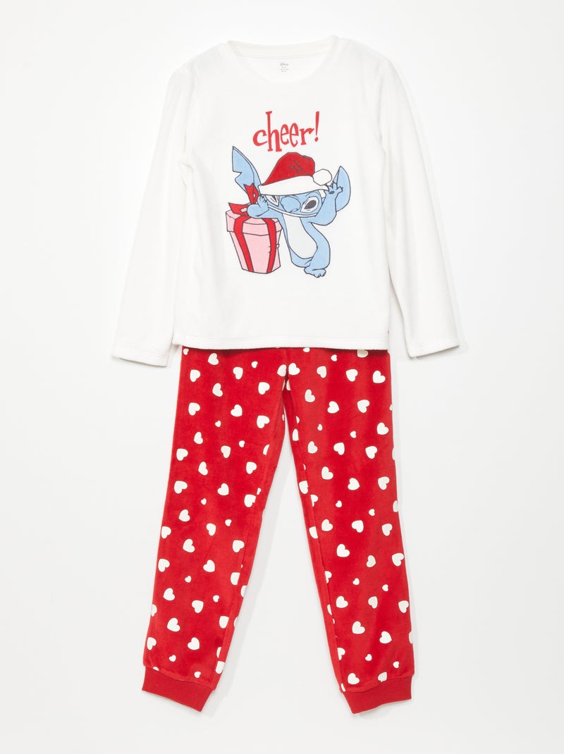 Conjunto de pijama 'Lilo & Stitch' - 2 peças VERMELHO - Kiabi