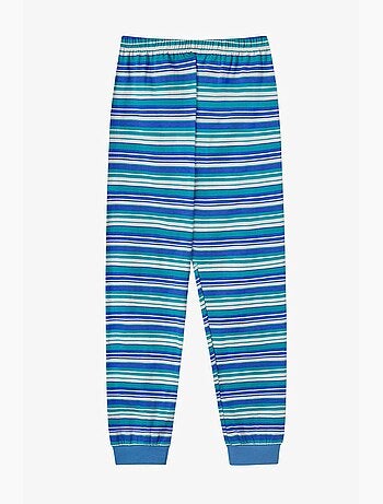 Conjunto de pijama lovers às riscas para menino de manga comprida penti
