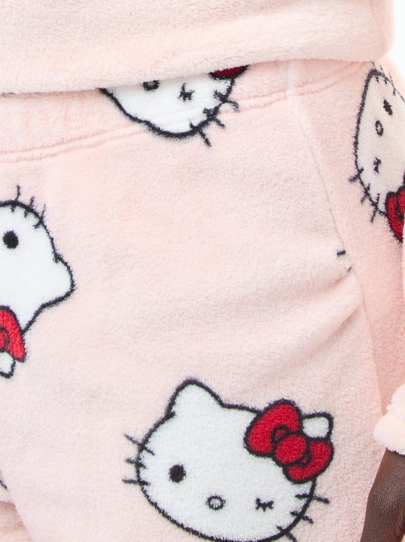 Conjunto de pijama macio 'Hello Kitty' Rosa - Kiabi