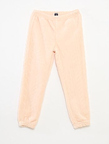 Conjunto de pijama macio liso