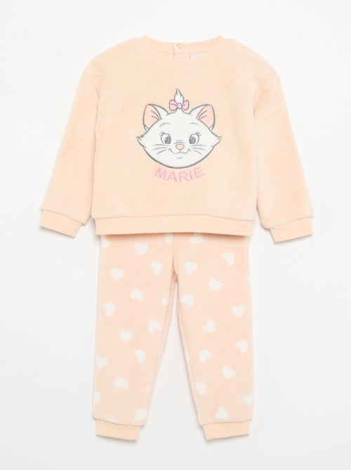 Conjunto de pijama 'Marie' 'Disney' de polar - 2 peças - Kiabi Conjunto de pijama 'Marie' 'Disney' de polar - 2 peças - Kiabi