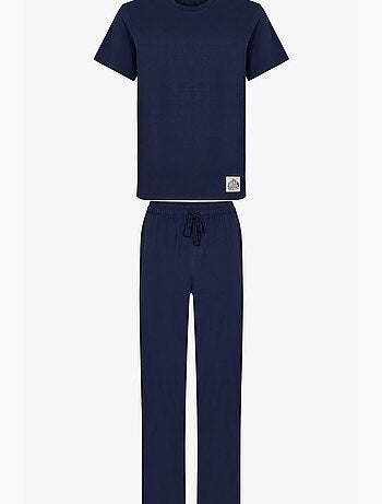 Conjunto de pijama masculino midnight forest de manga curta penti