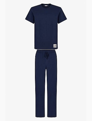 Conjunto de pijama masculino midnight forest de manga curta penti